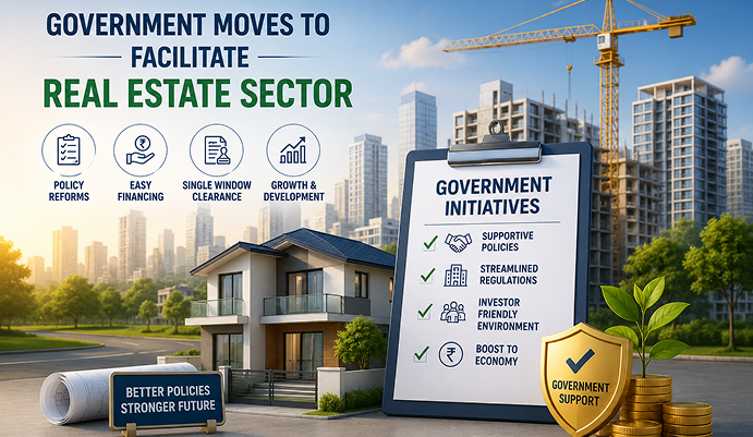 Government moves to facilitate real estate sector