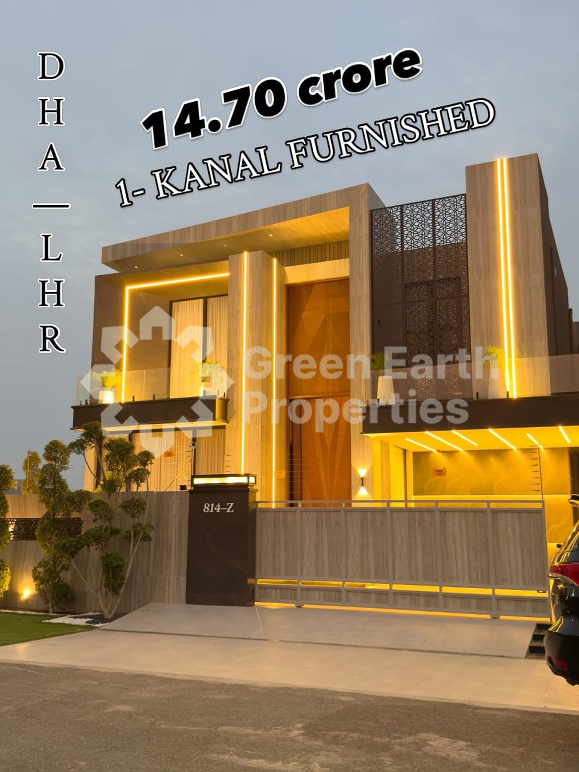 DHA Phase 7, Block Z, 1 Kanal Brand-New Furnished Bungalow